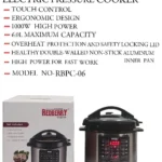 6L Redberry Electric Pressure Cooker RBPC-06 | Smart Enterprise