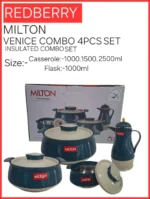 4pc Redberry Milton Venice Insulated Hotpot Set | Smart Enterprise – Green