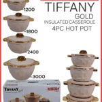 4pc Redberry Tiffany Insulated Hotpot Set | Smart Enterprise