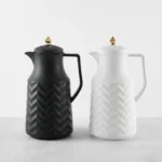 1.0-Litre Vacuum Flask with Pink Glass Refill - Image 3