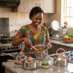 12-Piece HEVICHU Stainless Steel Cookware Set