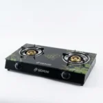 2-Burner Gas Cooker with Glass Top - Image 9