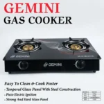 2-Burner Gas Cooker with Glass Top - Image 8