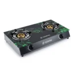 2-Burner Gas Cooker with Glass Top - Image 6