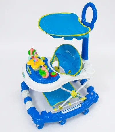 2-in-1 Baby Walker with Rocker Function
