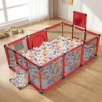 30 Balls Kids Game Fence Toddler Playpen - Image 2