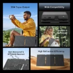 30W Oraimo SolarFlex 30 Portable Solar Panel OSR-7301N - Image 5