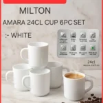 6 Piece REDBERRY Milton Amara Mug Set
