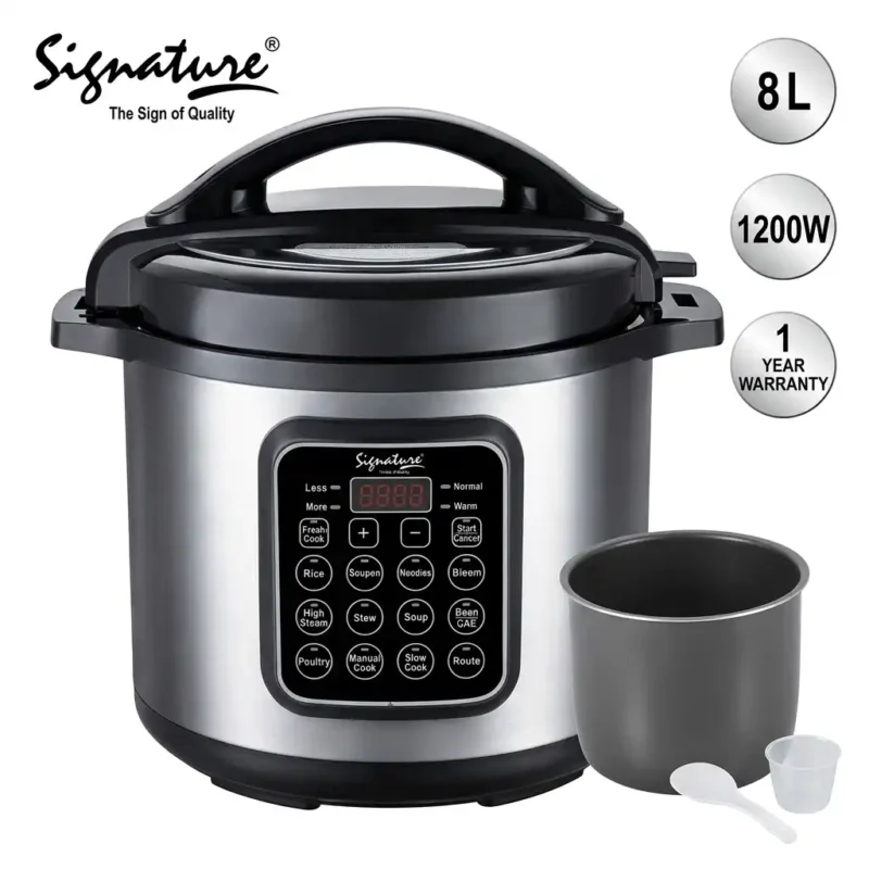 8-Liter Signature Pressure Cooker