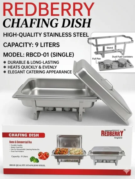 9L REDBERRY Single Chafing Dish