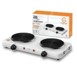 Double Round Flat Hot Plate Electric Cooker - Image 3