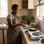 Double Round Flat Hot Plate Electric Cooker - Image 4