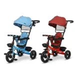 Kids Tricycle Bike with Canopy & Push Handle - Image 6