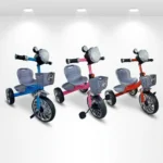 Kids Tricycle Bike with Torch & Melody Ages 2–5 - Image 2
