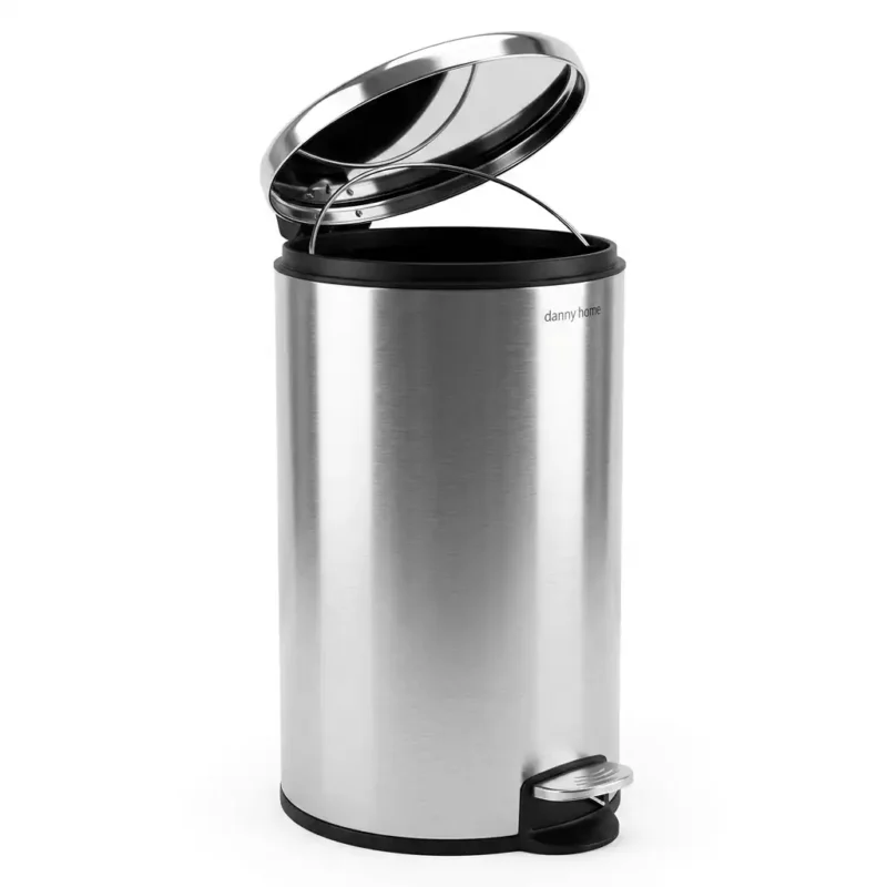 Stainless Steel Garbage Can – 30L