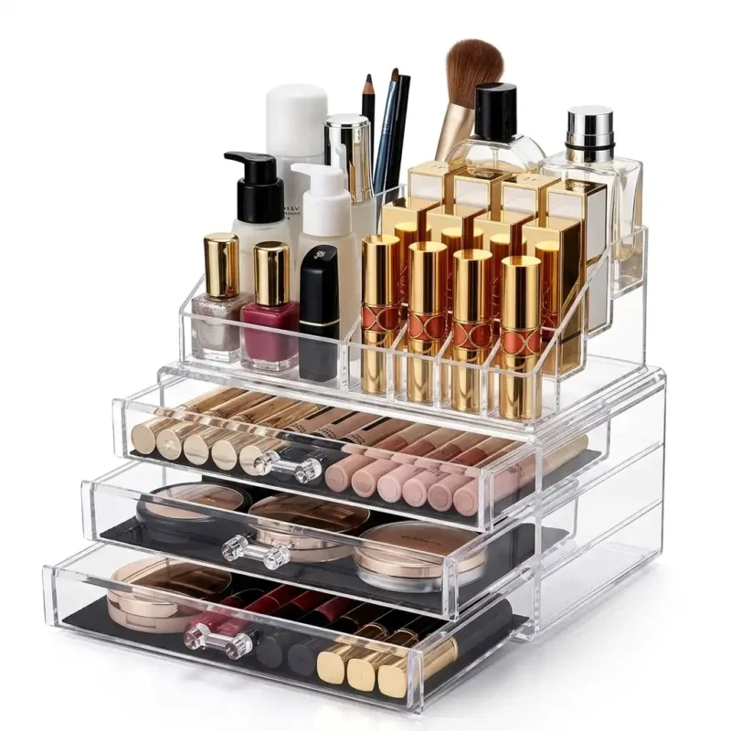 Transparent Acrylic Makeup Organizer