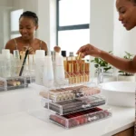 Transparent Acrylic Makeup Organizer