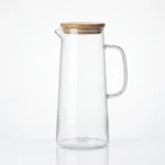 1.2L Clear Jug With Baboo Lid
