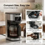 1.5L oraimo Drip Coffee Maker BrewDrip OCF-201A - Image 5