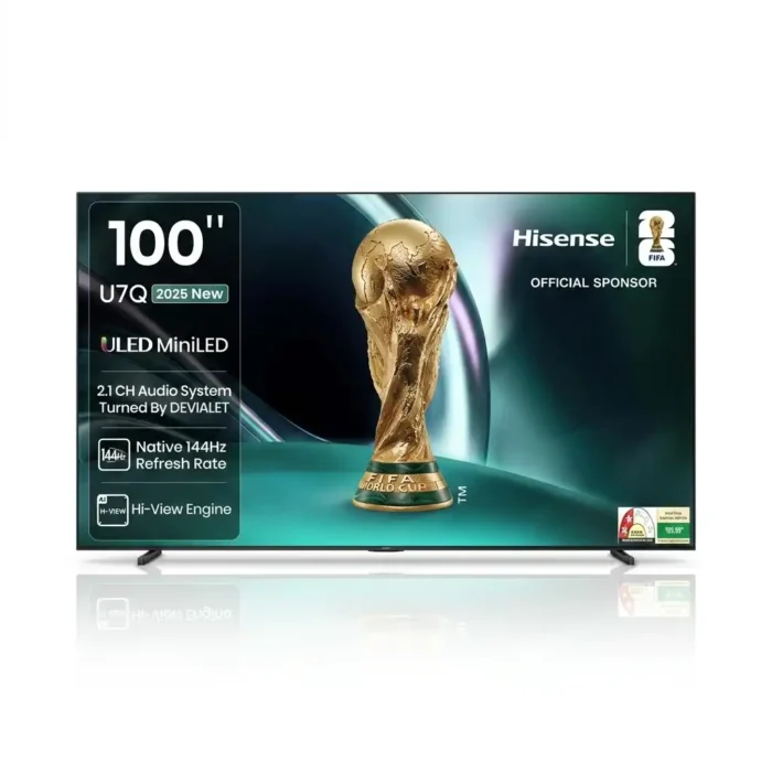 100 Inch Hisense ULED MiniLED 4K Smart TV 100U7Q PRO