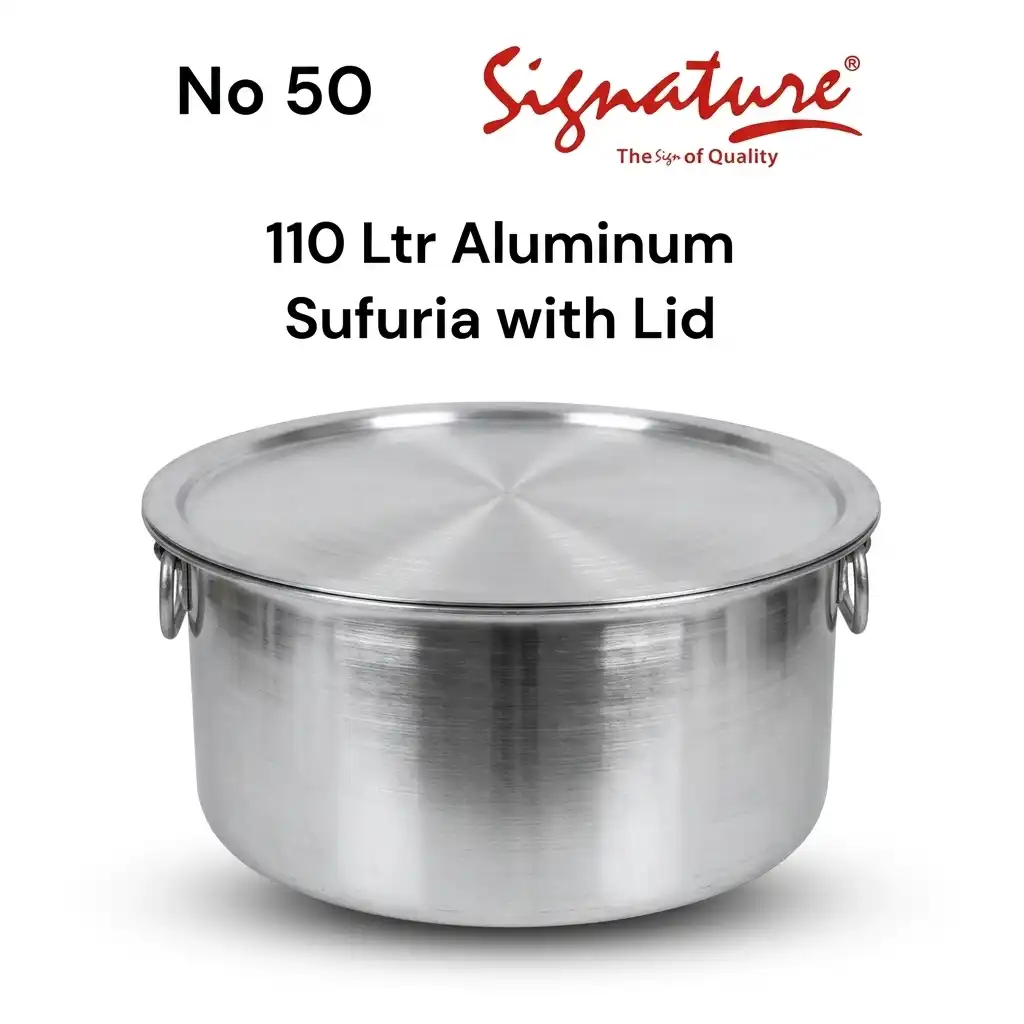 110 Litres Extra Heavy Aluminum Sufuria 110 Litres Extra Heavy Aluminum Sufuria