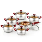 12pcs Signature Stainless Steel Cookware Set SG-WAY12