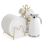 13-Piece Dinner Set with Flask - Image 3