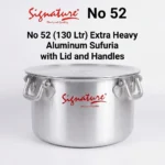 130 Litres Extra Heavy Aluminum Sufuria