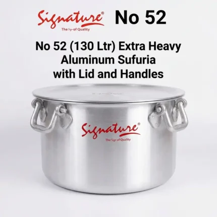 130 Litres Extra Heavy Aluminum Sufuria