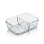 1480ml Borosilicate Glass Full Partition Baking Dish - Image 2