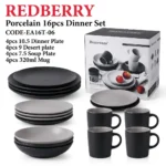 16-Piece REDBERRY Porcelain Dinner Set | Smart Enterprise