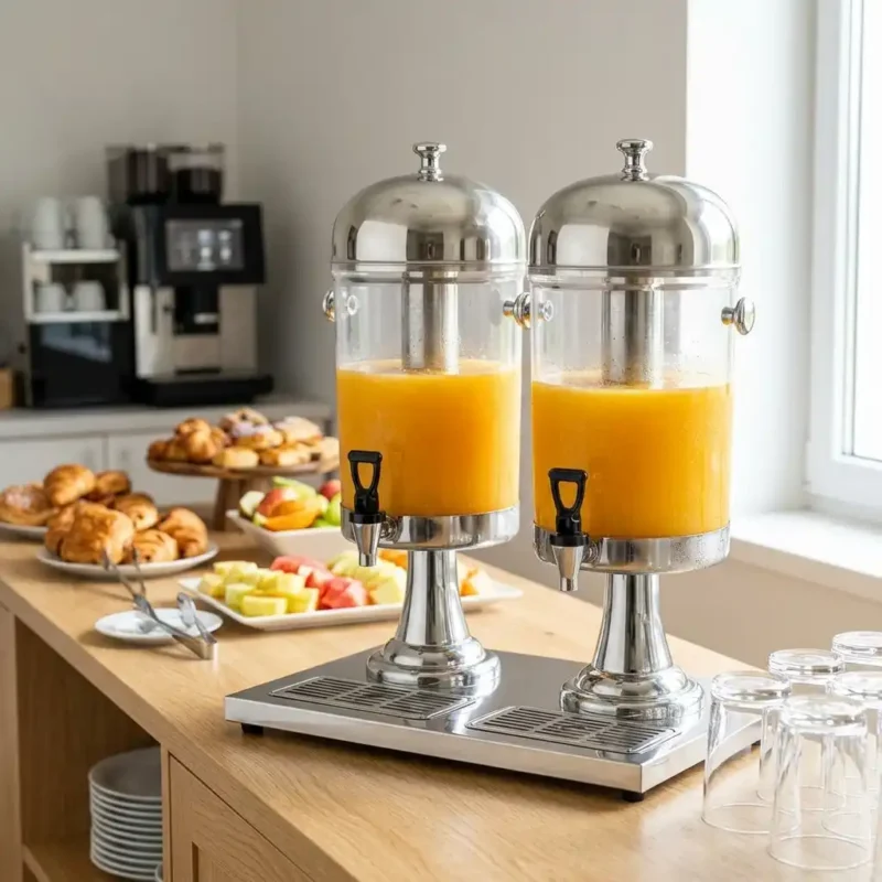 16L Signature Double Bowls Juice Dispenser CS-SJD-08B
