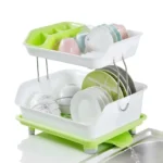 2 Tier Kitchen Dish Rack - Image 6