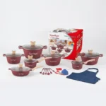 21-Piece Signature Aluminum Die Cast Nonstick Cookware Set - Image 3