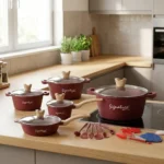 21-Piece Signature Aluminum Die Cast Nonstick Cookware Set - Image 2