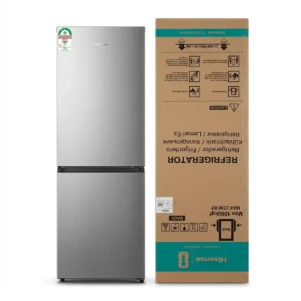 230L Hisense Fridge Bottom Freezer Silver REF226DR