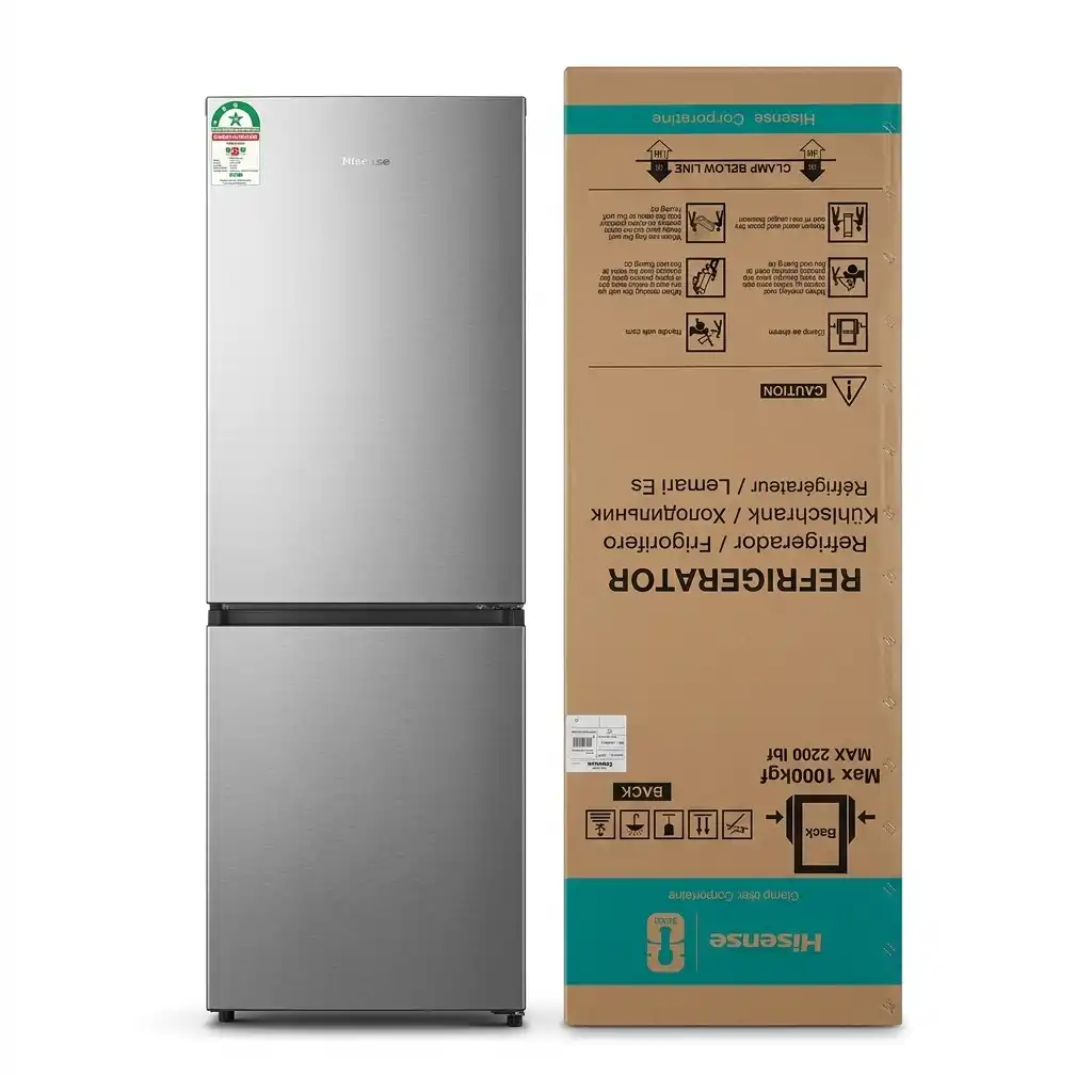 230L Hisense Fridge Bottom Freezer Silver REF226DR 230L Hisense Fridge Bottom Freezer Silver REF226DR