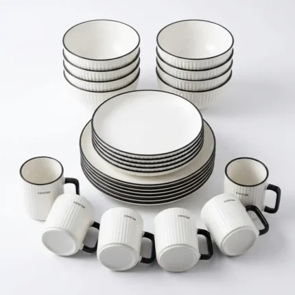 24-piece Ceramic CONCICE Dinner Set