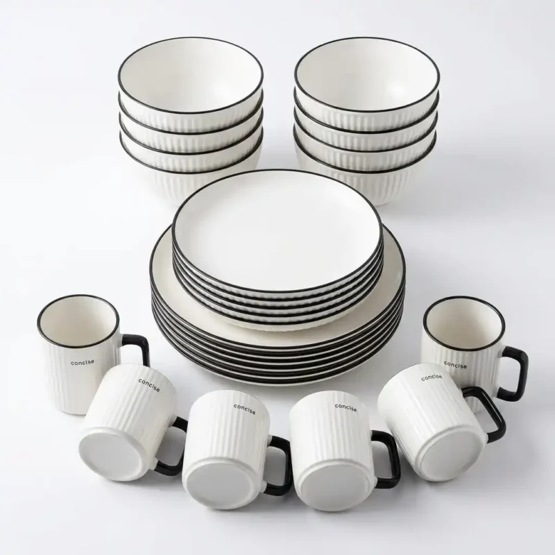 24-piece Ceramic CONCICE Dinner Set