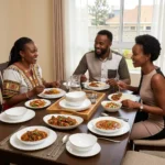 24-Piece Gold Line OpalWare Dinner Set | Smart Enterprise