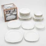 24-Piece Gold Line OpalWare Dinner Set | Smart Enterprise - Image 3