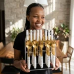 24-Piece Marble Stainless Steel Cutlery Set - Image 5