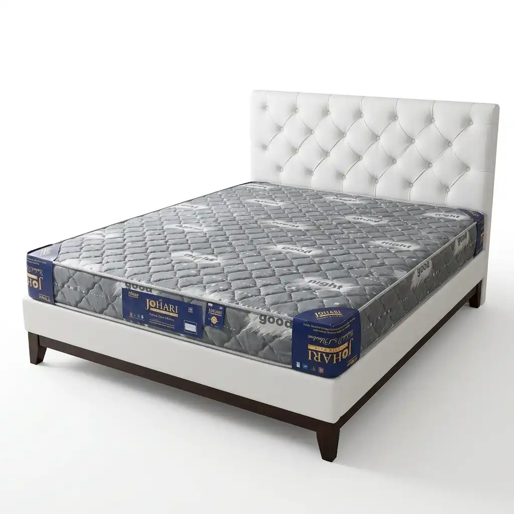 4.5 by 6 Johari Fibre Quilted Mattress 8 Inch 4.5 by 6 Johari Fibre Quilted Mattress 8 Inch