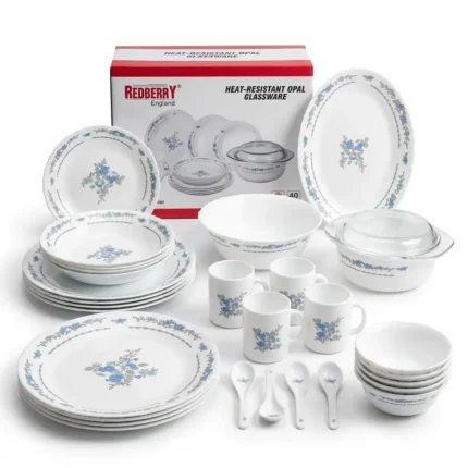 40-Piece REDBERRY OpalWare Dinner Set | Smart Enterprise
