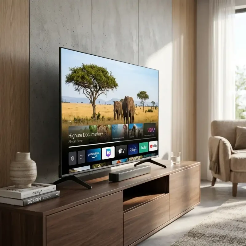 43 Inch Hisense Smart 4K UHD Frameless TV 43A6QKEN