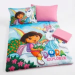 4PC Cartoon Themed Duvet Set 4×6 Cotton
