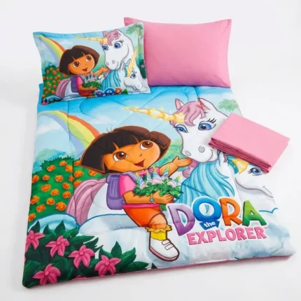 4PC Cartoon Themed Duvet Set 4×6 Cotton