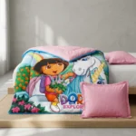 4PC Cartoon Themed Duvet Set 4×6 Cotton - Image 9