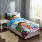 4PC Cartoon Themed Duvet Set 4×6 Cotton - Image 10