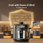 6L Oraimo Electric Pressure Cooker Multi-Function OEC-202A - Image 2